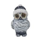 Dekorace sova X5337/1 - 6 × 5 × 8,5 cm