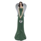 Dekorace anděl se srdíčkem X8177/4 - 8x8x25cm