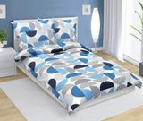 Povlečení bavlněné Modrá 90/584