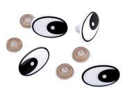 Bezpečnostní oči 19x29 mm 4 kusy