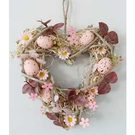 Věnec srdce velikonoční P1847 - 23 cm