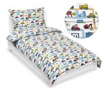 Povlečení bavlněné Junior Zelená 90/055 140x200, 70x90 cm