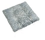 Sedák Gita prošívaný Šedá,Bílá 41/711 40x40 cm