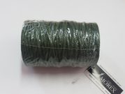 Provázek papírový s drátkem tmavě zelený A0331-16