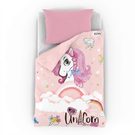 Ložní povlečení pro mladé Unicorn růžové
