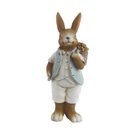 DEKORACE zajíček X6561 - 18 cm