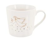 Hrnek porcelánový ANDĚL 0,45 l - dia 10 x 9 cm