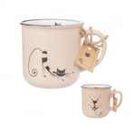 Hrnek KOČKY 2ks mix O0142 - dia 9 x 8,5 cm