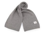 Zimní šála pletená unisex 25x160 cm
