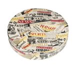 Sedák KULATÝ Černá,Červená,Bílá 89/228 průměr 40 cm