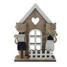 Dekorace domeček D7793/2 - 14×4×18.5