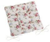 Sedák DITA prošívaný Smetanová,Růžová,Zelená 41/404 40x40 cm