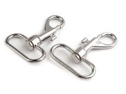 Kovová karabina průvlek 38 mm 2 kusy