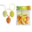 Velikonoční vajíčka, 12 ks X5589 - dia 3 x 4 cm