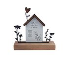 Dekorace domov K4712 - 12×4×12.30 cm