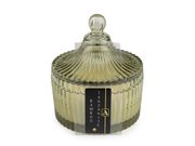 Vonná svíčka ve skleněné dóze 180 g — 6 (bamboo tanzanite) zelená sv.