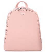Růžový dámský batůžek / kabelka se dvěma oddíly