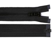 Kostěný zip YKK No 3 délka 35 cm — 580 černá