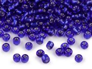 Rokajl 6/0 - 4 mm s průtahem 50g — 28 modrá tmavá