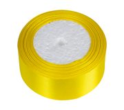 Stuha saténová Žlutá 005 — 40 mm, 22.5 m