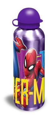 ALU láhev Spiderman fialová Hliník, Plast, 500 ml