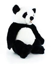Plyšová panda sedící, 46 cm