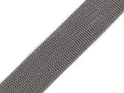 Popruh polypropylénový šíře 38 mm návin 25 metrů — 38 šedá