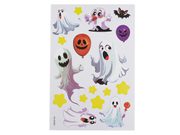 Samolepicí fólie Halloween — 12 multikolor duch