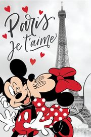 Dětská fleecová deka MM in Paris "Eiffel Tower" 100x150 cm