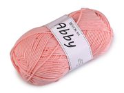 Pletací příze Abby 100 g — 14 korálová světlá