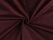 Samet velvet oděvní burgundy hladký METRÁŽ 150cm — 20 (33) bordó tmavá