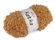 Příze pletací kudrnatá Katka 100 g — 12 (405) hnědá světlá
