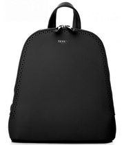 Černý dámský batůžek / kabelka se dvěma oddíly