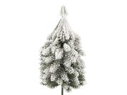 Umělý stromeček na drátku zasněžený do věnců, květináčů 13 cm, 17 cm — 2 (17 cm) zelená