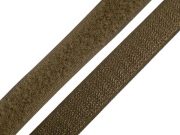 Suchý zip háček + plyš šíře 20 mm METRÁŽ — (305) zelená khaki