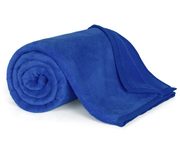 Přikrývka Korall micro Modrá 6014/048 — 200x230 cm