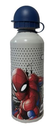 ALU láhev Spiderman grey Hliník, Plast, 500 ml