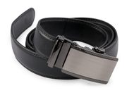 Pánský pásek šíře 3,5 cm — 25 (130 cm) černá