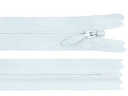 Spirálový zip skrytý YKK No 3 délka 60 cm — 541 modrá světlá