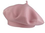 Dámský pletený baret — 9 pudrová