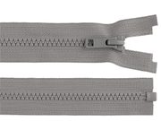 Kostěný zip YKK No 5 délka 60 cm bundový — 135 šedá