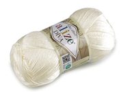 Pletací příze Alize Diva 100 g — 20 (62) krémová nejsvět.