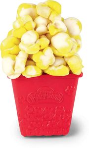 PLAY-DOH Výroba popcornu kreativní set modelína 5 kelímků s nástroji