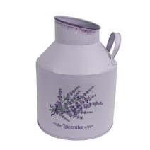 Dekorační nádoba levandule K3571 - dia 16 x 22 cm