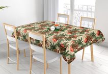 Ubrus VÁNOCE Zelená,Béžová,Oranžová 4300/125