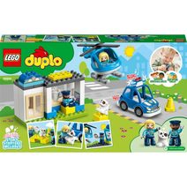 LEGO DUPLO Policejní stanice a vrtulník na baterie Světlo Zvuk 10959