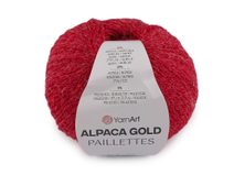 Pletací příze Alpaca Gold s flitry 50 g