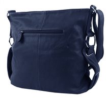 Černá elegantní dámská crossbody kabelka 4151-MM