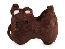 Dívčí plyšová kabelka 26x21 cm