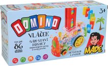 Auto pracovní stavební jeřáb zpětný chod žlutý plast